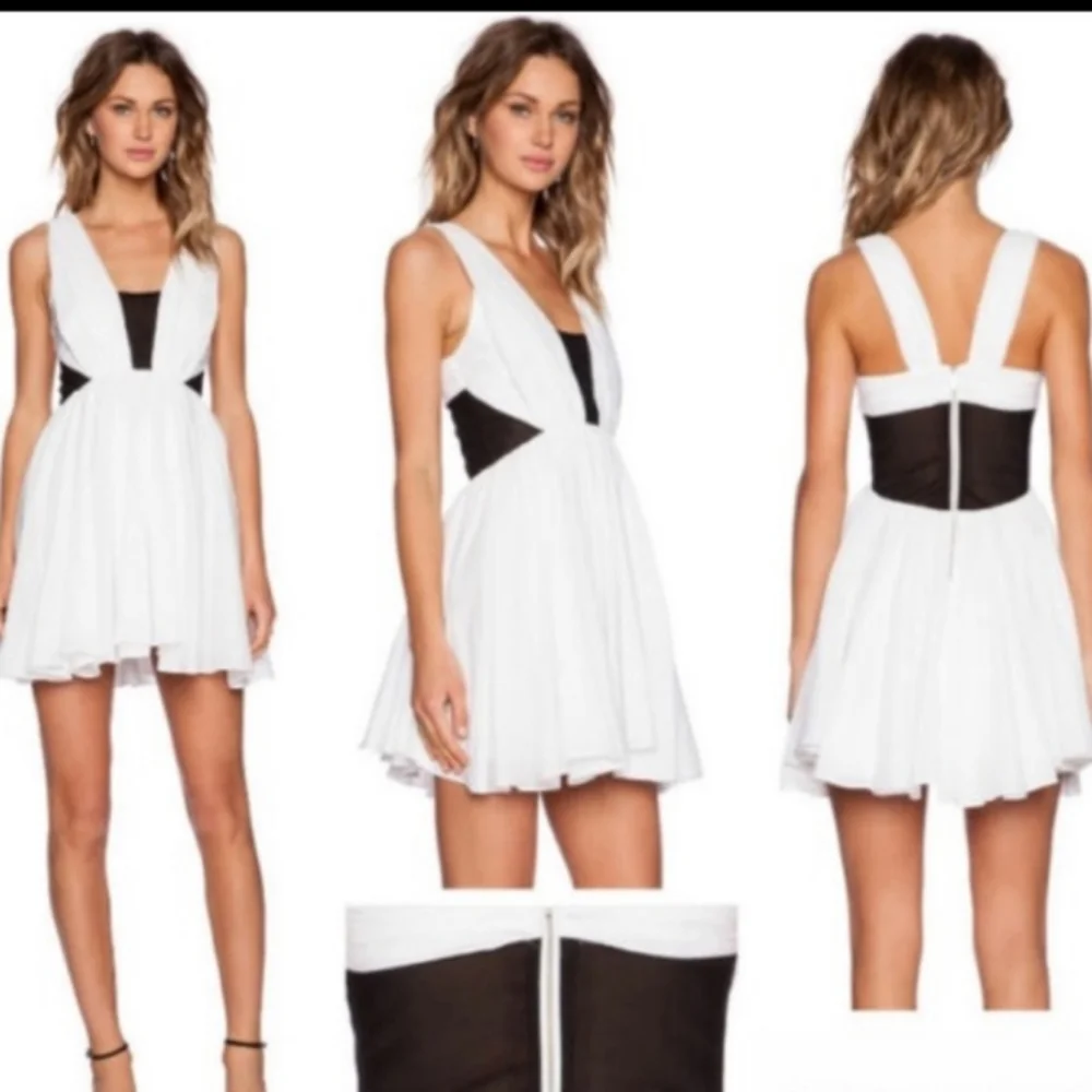 Bec & Bridge Empire Waist Venus Goddess Corset Dress Sz 4 - Picture 2 of 12